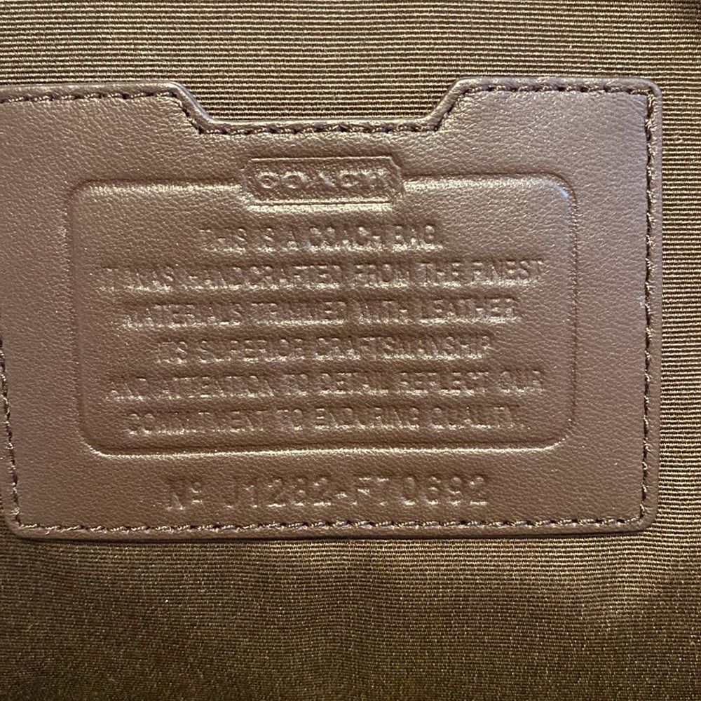 New Without Tags One Strap Backpack from Coach - Picture 7 of 7
